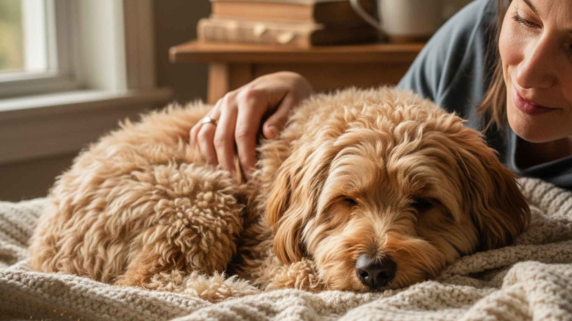 perrito que se encuentra mal